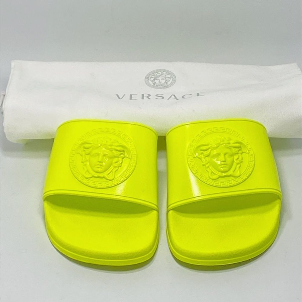 Versace Medusa Slide Sandals size 37 - Picture 11 of 13